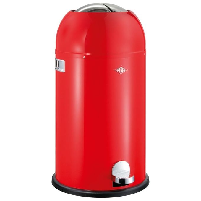 Wesco Pattumiera Kickmaster Soft 33 Litri Rosso
