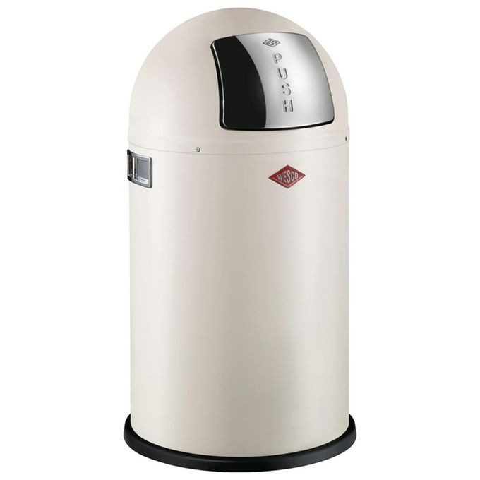 Wesco Pushboy Junior Pattumiera 22 Litri Sabbia Opaco