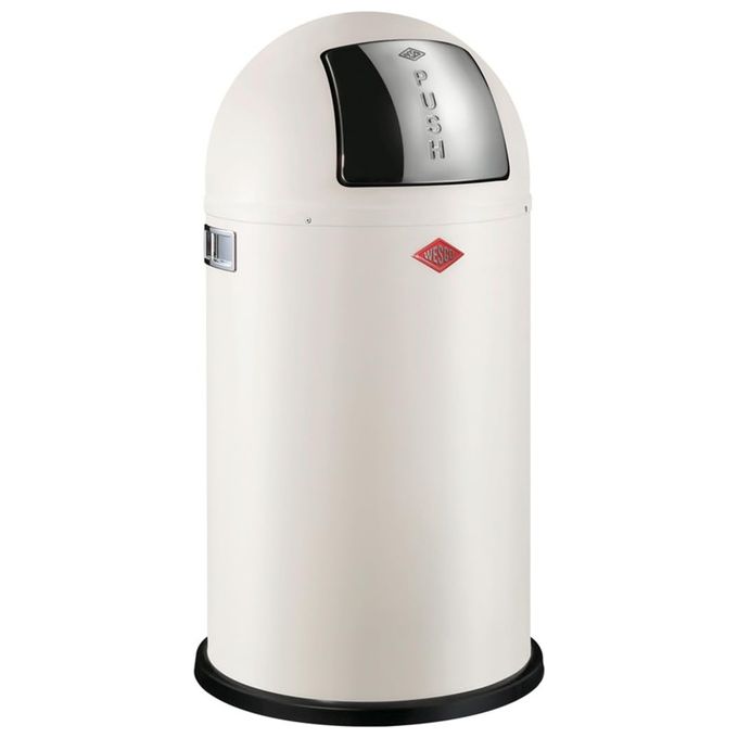 Wesco Pushboy Pattumiera 50 Litri Sabbia Opaco