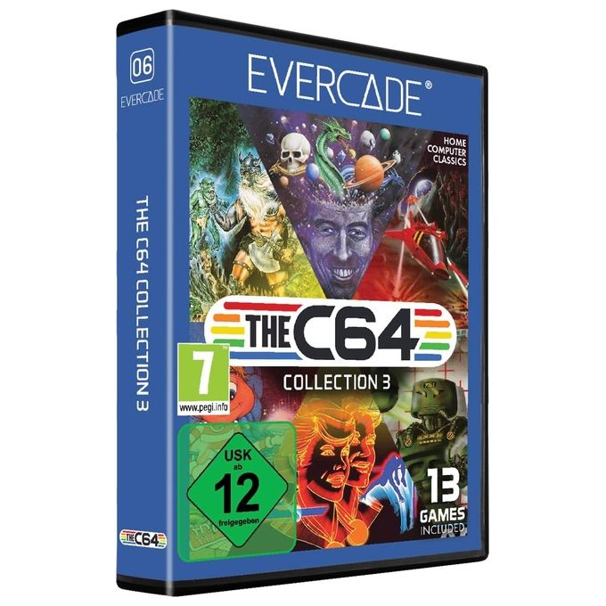 Evercade Videogioco The C64 Collection 02 Blue per Pc