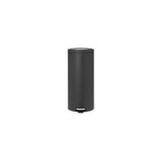 Brabantia 114663 NewIcon Cesto per Rifiuti con Pedale 30 L Chiusura Silenziosa Base Antiscivolo colore Grigio