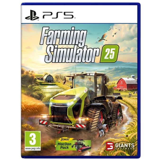 Giants Software Videogioco Farming Simulator 25 per PlayStation 5
