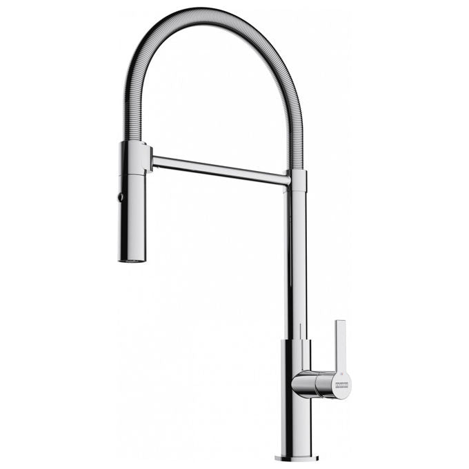 Franke 115.0728.395 Maris Slim Miscelatore con Beccuccio Tirare verso il basso Altezza 49.1 cm Girevole 360° colore Cromo