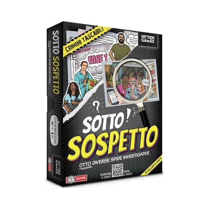 MS Edizioni Magic Store Hidden Games Sotto Sospetto Otto Sfide Investigative