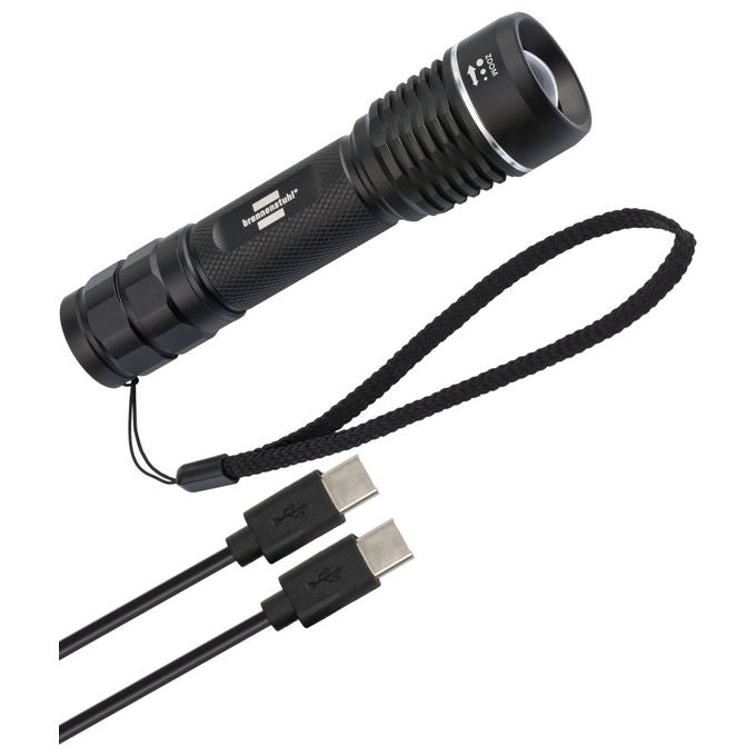Brennenstuhl TL601 LuxPremium Torcia LED 600 lm 190 m IP67 colore Nero