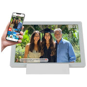 Denver PFF-1070W Cornice per foto digitali 10.1'' Touch screen Wi-Fi 16 GB Memoria Interna colore Bianco