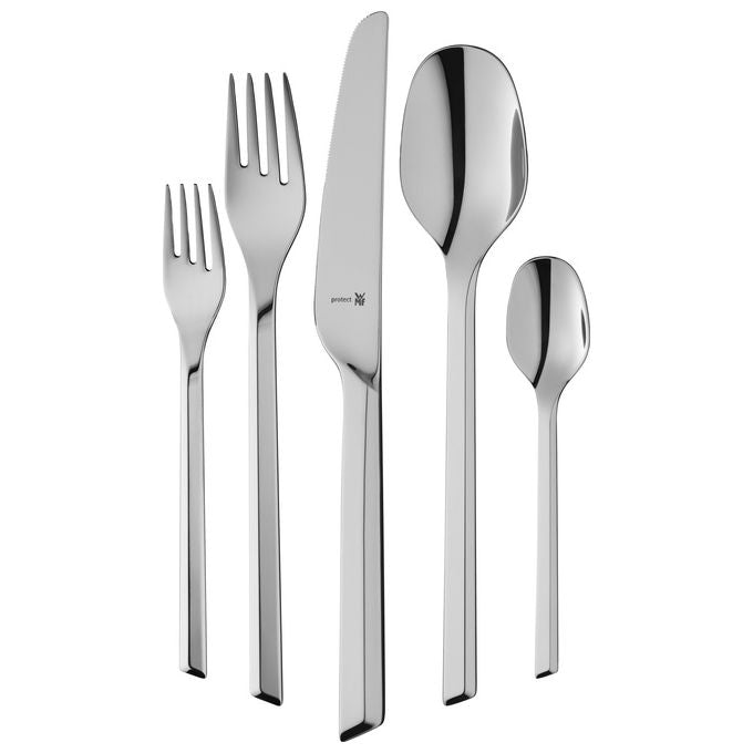 WMF 1268916340 Kineo Set di Posate 30 pz Cromargan protect Acciaio inox