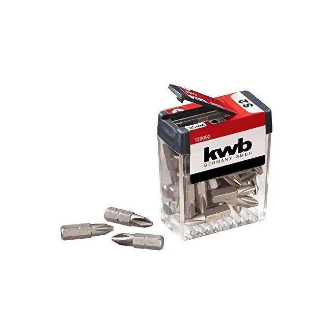 Kwb Inserti Per Avvitatore 25 Pezzi Ph 2
