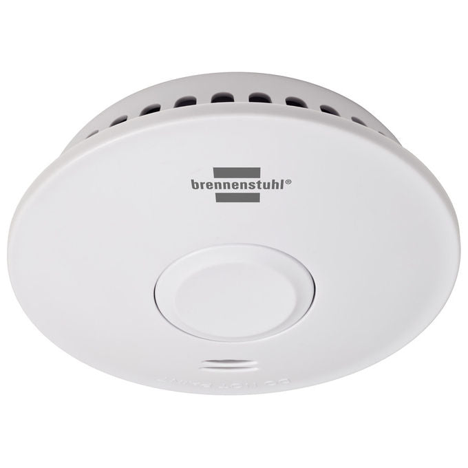 Brennenstuhl RM L 3101 Rivelatore di fumo Collegabile in rete Batteria Litio 3V Allarme 85 dB Portata Radio 100 m colore Bianco