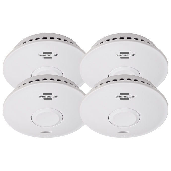 Brennenstuhl 1290210004 RM L 3101 Rivelatore di monossido di carbonio Interconnesso Wireless 85 dB portata 100 m colore Bianco