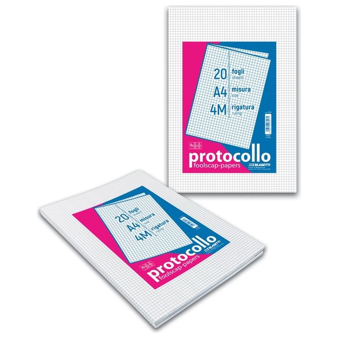 Blasetti Cf20 Fogli Protocollo 4m