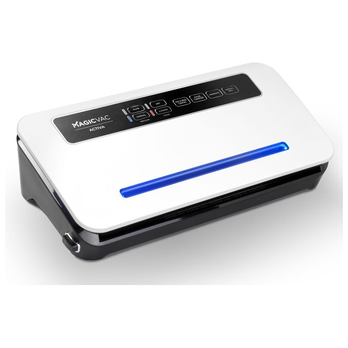 Magic Vac 14877 ACTIVA Macchina per Sottovuoto 800 mbar 12 L-min Potenza 130 W colore Bianco