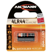 Ansmann 1510-0009 4LR44 Batteria Alcalina Monouso 6V 155 mAh 13x25 mm colore Arancione