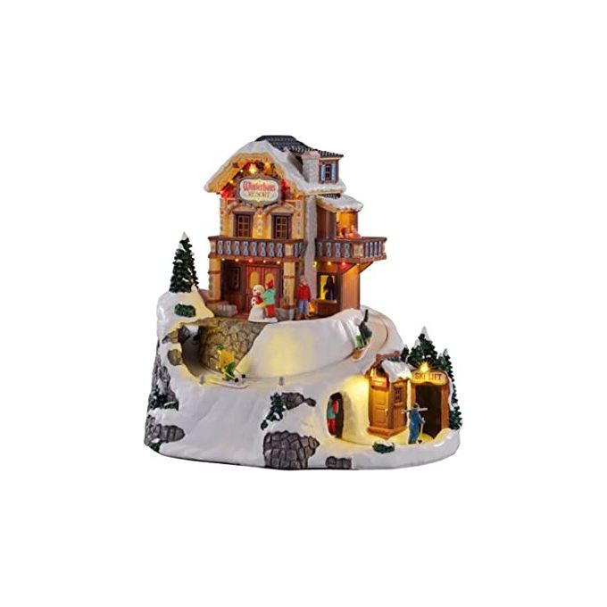 Lemax Winterhaus Resort con Adattatore 4.5V