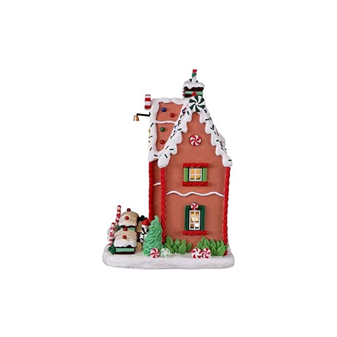 Lemax Peppermint House con Adattatore 4.5V
