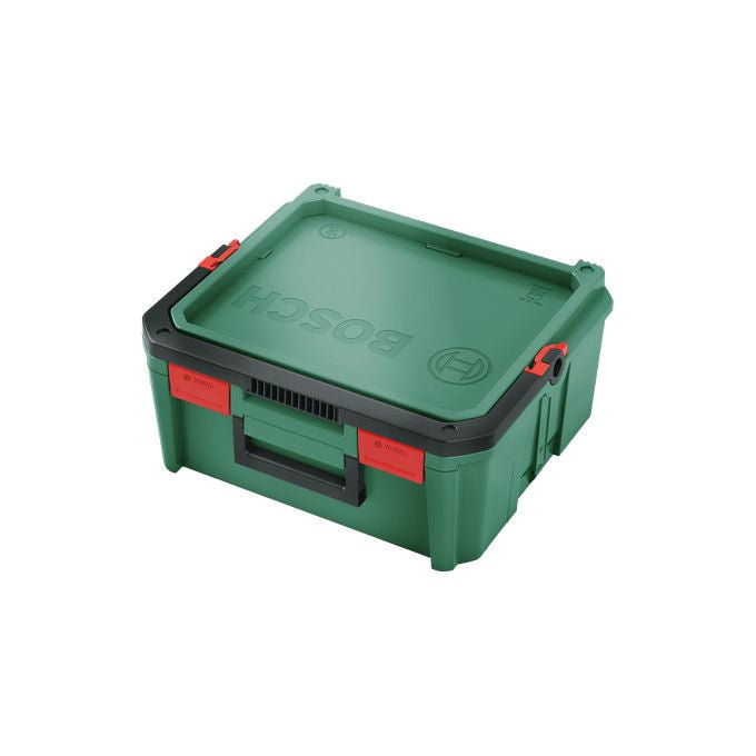 Bosch 1600A01SR4 SystemBox Armadietto Portaoggetti Rettangolare in Polipropilene PP Impilabile Combinabile 15 Kg Verde