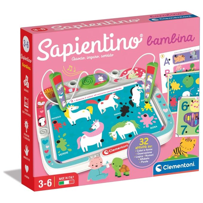 Clementoni Gioco Educativo Sapientino Bambina