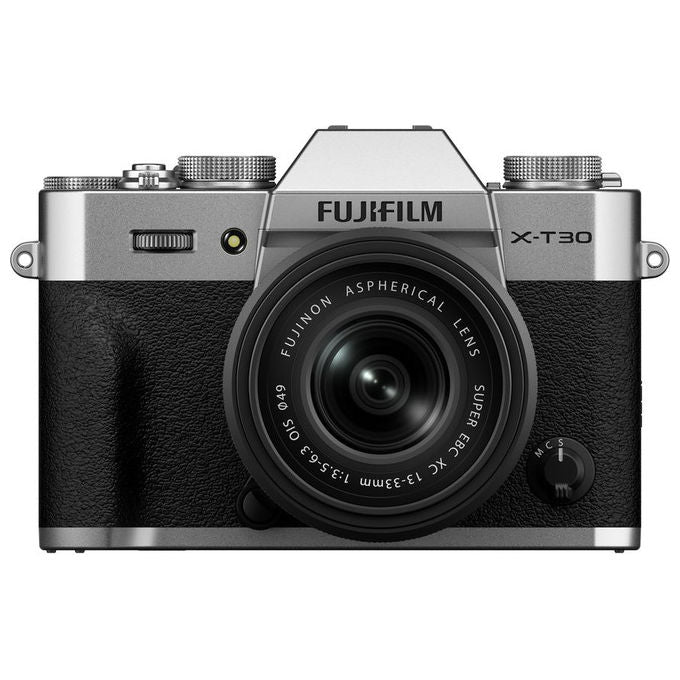 Fujifilm 16966969 X-T30 III Fotocamera Mirrorless APS-C 26MP Kit XC 13-33mm F3.5-6.3 OIS Video 6.2K colore Argento