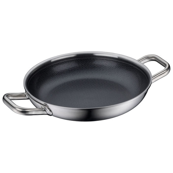 WMF 17.5934.6411 Ultimate Profi Resist Servierpfanne Padella in Acciaio Inossidabile 24 cm colore Acciaio