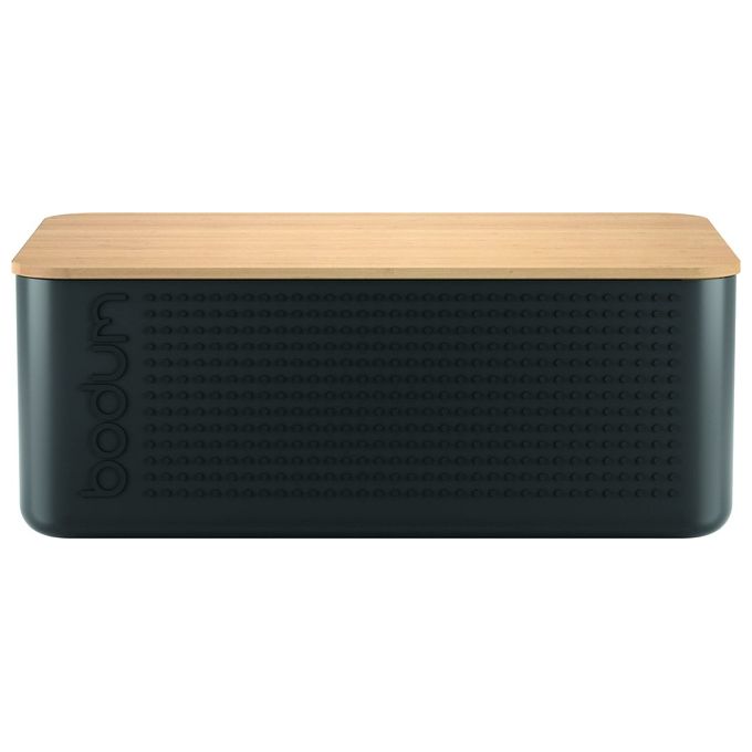 Bodum Bread Box P-PANE C-COP 37x24x14cm Nero