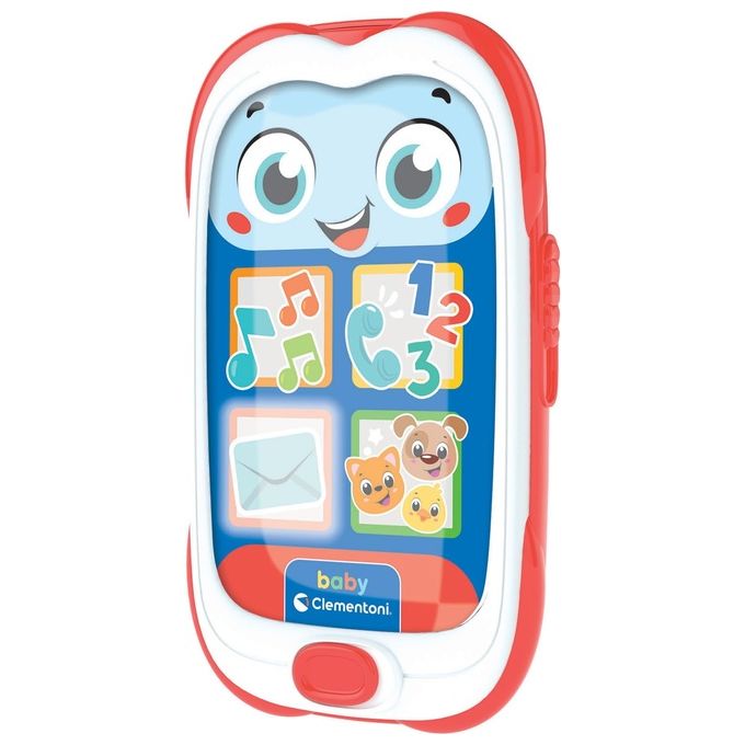 Clementoni Prime Attivita' Baby Smartphone Red