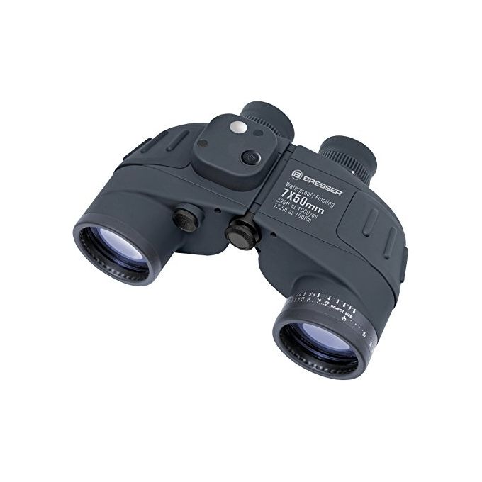 Bresser Nautic 7x50 Binocolo di Alta Qualita' per Osservazione Marittima e Terrestre