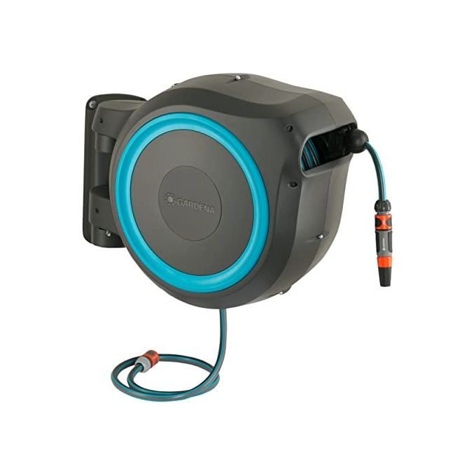 Gardena Avvolgitubo a Parete RollUp XL Turchese 35mt