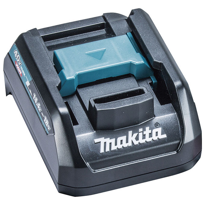 Makita 191C10-7 Adattatore Caricabatterie per Batterie LXT 14 4 V e 18 V Compatibile con Caricatore XGT DC40RA Tecnologia Li ion colore Nero