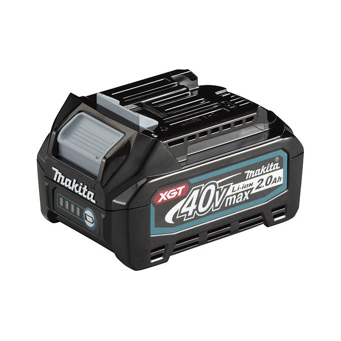 Makita 191L29-0 Batteria XGT 40 V 2,0 Ah 72 Wh 4 LED 22 min colore Nero
