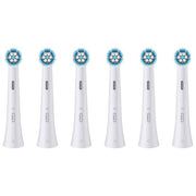 Oral-B 8700216194679 iO Aufsteckbürsten Sanfte Reinigung 6 Stück mit 4000 weichen Borsten und Farbwechselanzeige colore Bianco