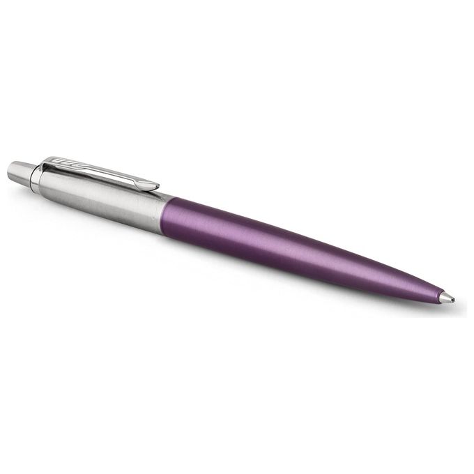 Parker Penna a sfera Jotter Victoria Violet con dettagli cromati