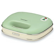 Ariete 1963-04 Sandwich Maker Vintage Piastra per Toast e Panini 750W piastre antiaderenti colore Verde