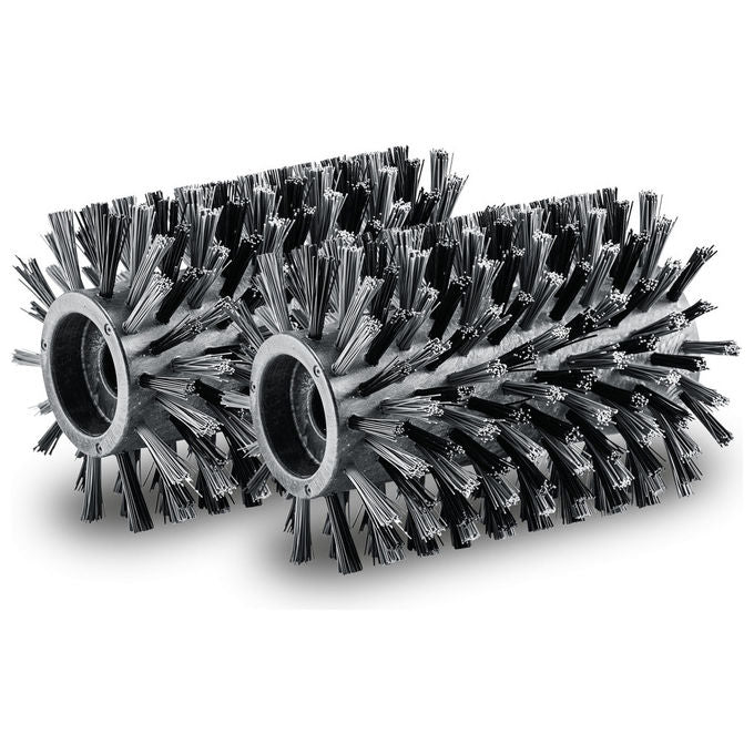 Kärcher 2.644-226.0 Set di Spazzole per Pulitore Terrazze PCL 4 per Superfici in Legno e WPC colore Nero