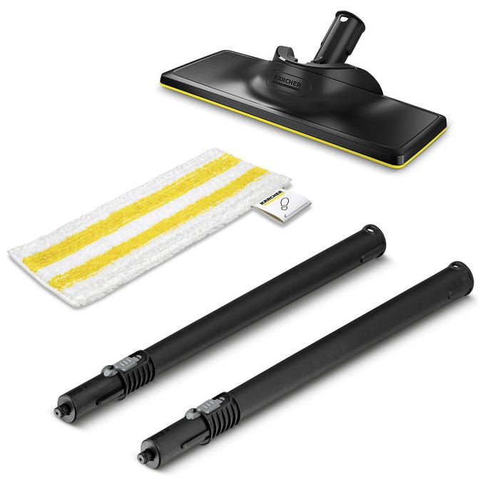 Kärcher 2.863-372.0 Set di pulizia per pavimenti originale potenza 1200 W capacita' serbatoio 0.2 litri tempo riscaldamento 3 minuti pressione vapore 3 bar colore Nero