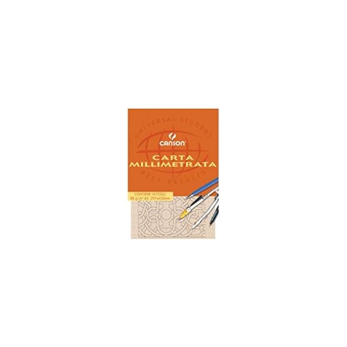 Canson Cf10 Bloccco Carta Mill A3 80g Aran
