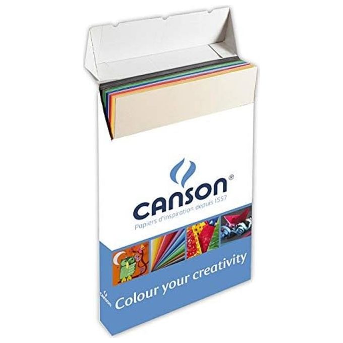 Canson Cf25ff Colorline 50x70 220 Bianco