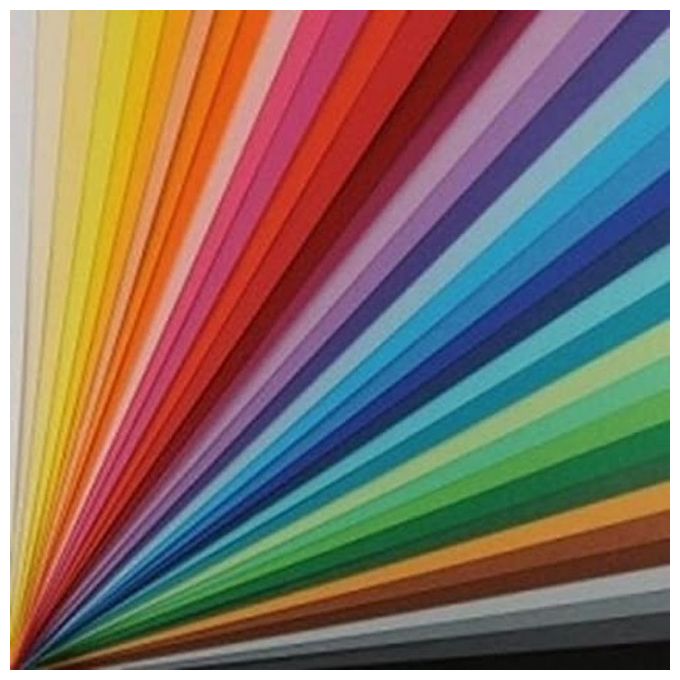 Canson 200041135 Colorline Cartoncino Colorato 25 fogli 50x70 cm 220 g-mq colore Crema