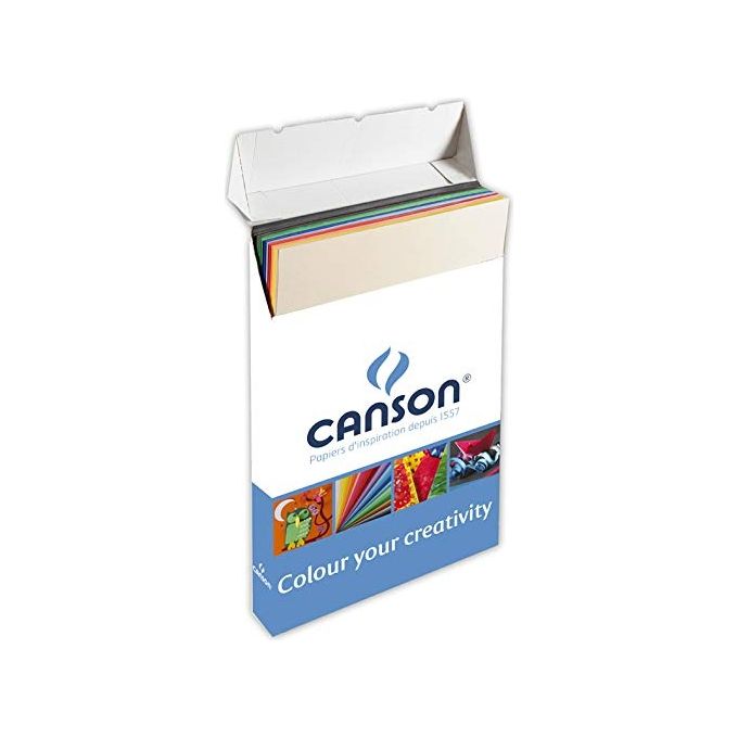 Canson Cf25ff Colorline 50x70 220 Rosa Con