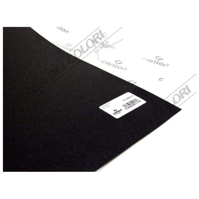 Canson Cf25ff Colorline 50x70 220 Nero