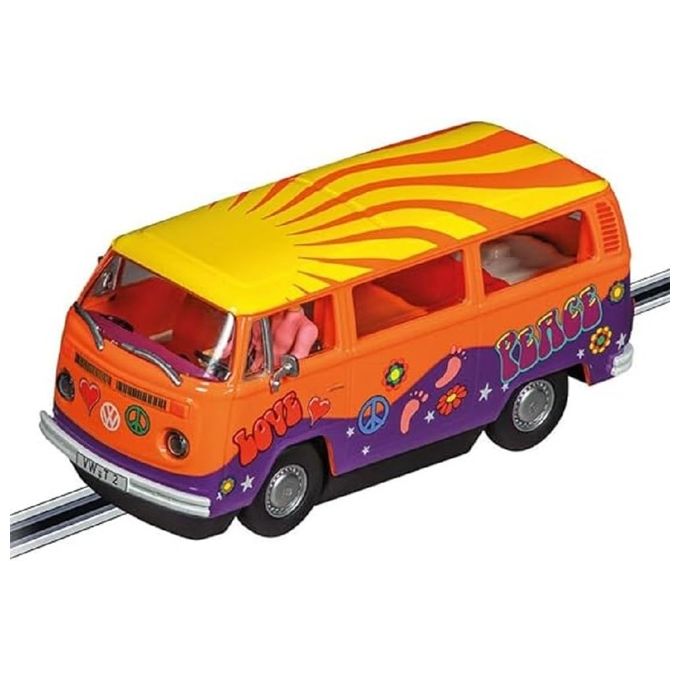 Carrera Digital 132 VW Bus T2b Peace and Love