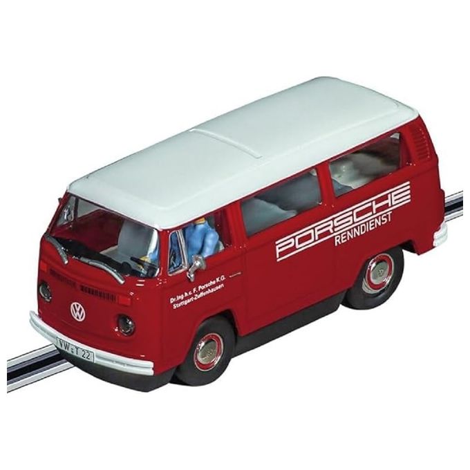 Carrera Digital 132 VW Bus T2b Porsche Renndienst