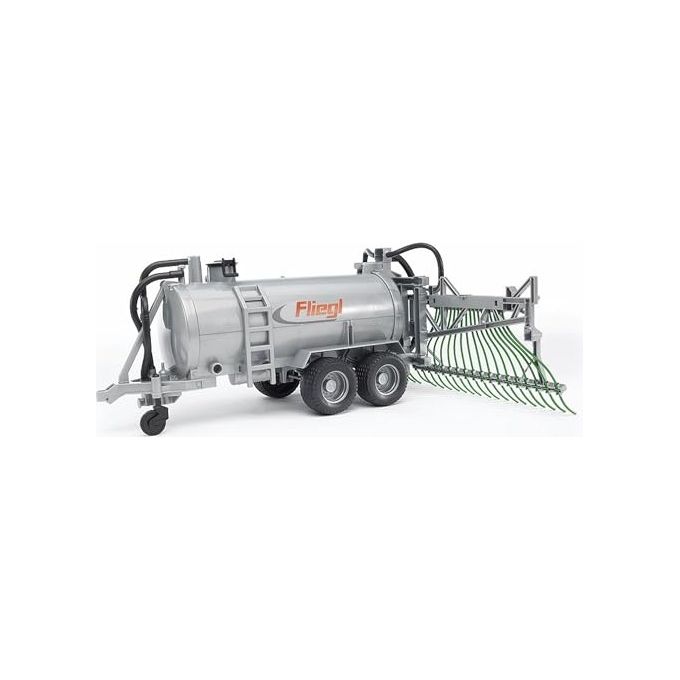 Bruder 02020 Cisterna Irrigatore Fliegl Accessori Modellismo scala 1:16 compatibile trattori Profi colore Verde Grigio