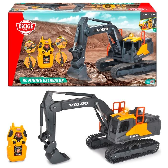 Dickie RC Volvo Mining Excavator 2.4GHz
