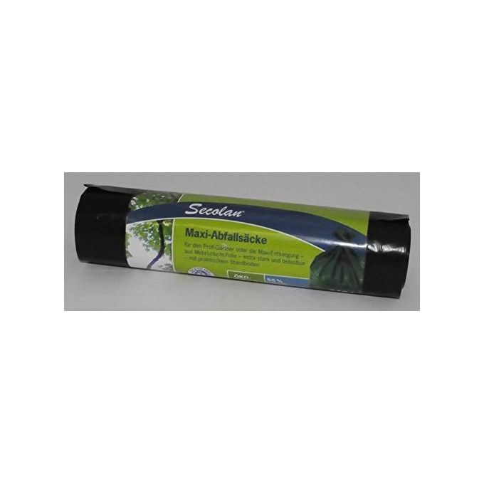 Secolan Sacchetti Pattumiera Maxi 240 Litri Verde-Nero 1x5