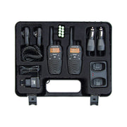 Stabo 20701 freecomm 700 Radiotelefono PMR 8 canali 446 MHz 500 mW IPX2 colore Nero