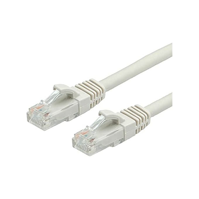 Roline Value Cavo di Rete Utp Cat.6 10mt Ls0h Grigi O Halogen Free No Schermato Value