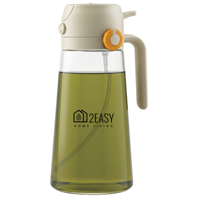 2EASY 21190 Dosatore Spray Olio Aceto Versatile 18 cm colore Trasparente