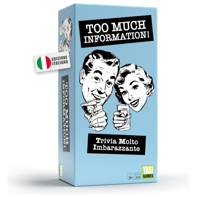 Rocco Giocattoli Gioco Yas!Games Too Much Information
