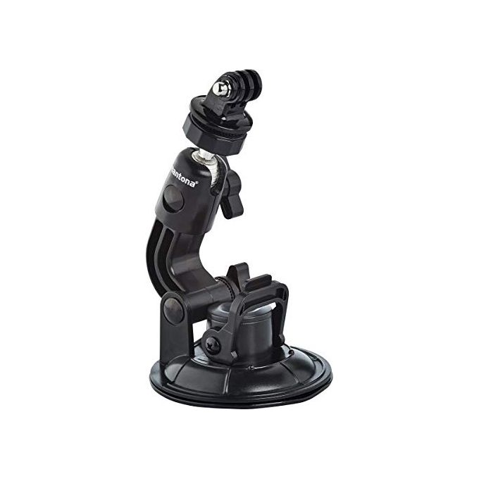 Mantona X-Large Ventosa con 1-10.2cm Connettore per GoPro Nero