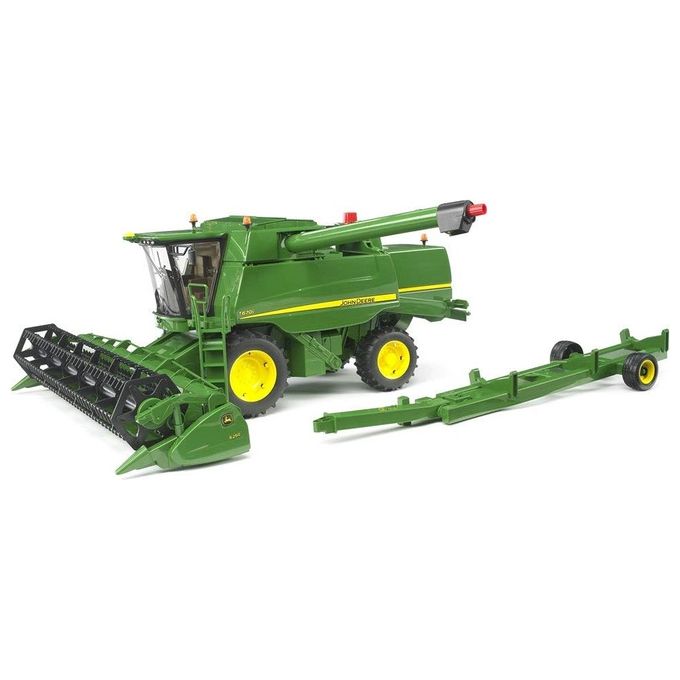 Bruder 02132 Mietitrebbia John Deere T670i Scala 1:16 Giocattolo Agricolo colore Verde Giallo
